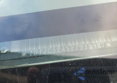 2002 Chevrolet Cavalier Base из США, поврежденный, VIN 1G1JC524327213987